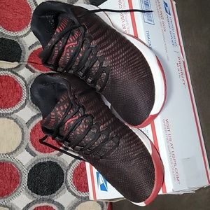  Jordan 881444-002 Bred Black Red B Fly Sneakers Size 9.5